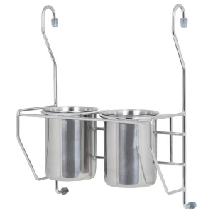 Стакан для столовых приборов Delinia 215х110х275 мм цвет хром 15873779 STLM-2179901