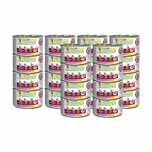 ПР0019395*24 Корм для собак TRAINER Natural Sensitive для мелких пород ягненок, рис банка 150г (упаковка - 24 шт) NATURAL TRAINER