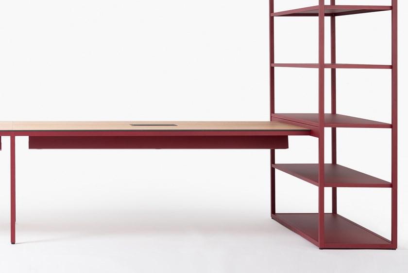 ONDARRETA Книжный шкаф из металла / письменный стол Dry sun-id-1350383 - Вид №4