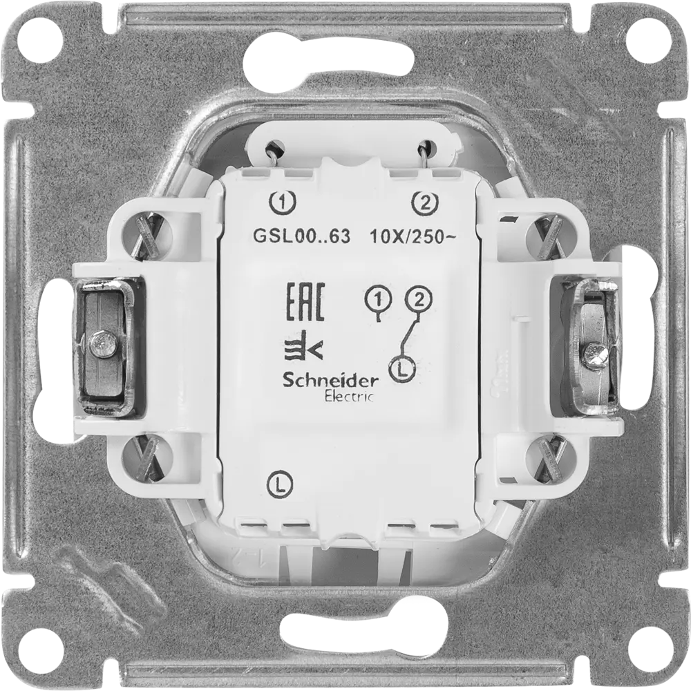 Переключатель Schneider Electric Glossa с подсветкой для элегантного управления светом 84730742 STLM-0054180 - Вид №2