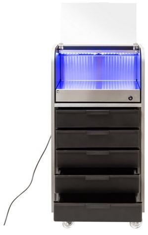 Maletti Тележка для парикмахерских с уф-лампой Uvc-scrigno sun-id-1422576 - Вид №10