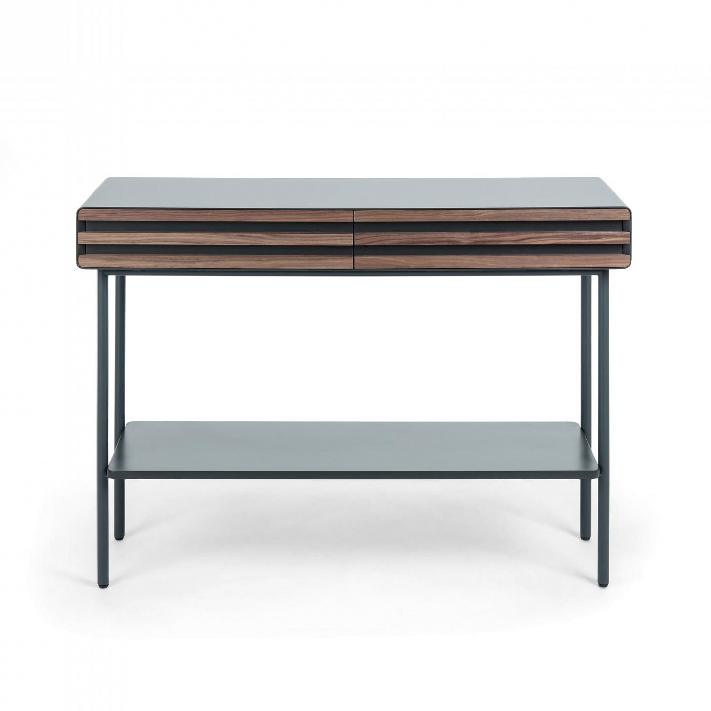 057689 Консоль Mahon 120x84 ореховый шпон La Forma Kesia  - Вид №1