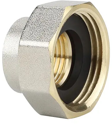 91369465 Переходник Varmega VM09912 1/2"х1" внутренняя-внутренняя резьба латунь STLM-0807080