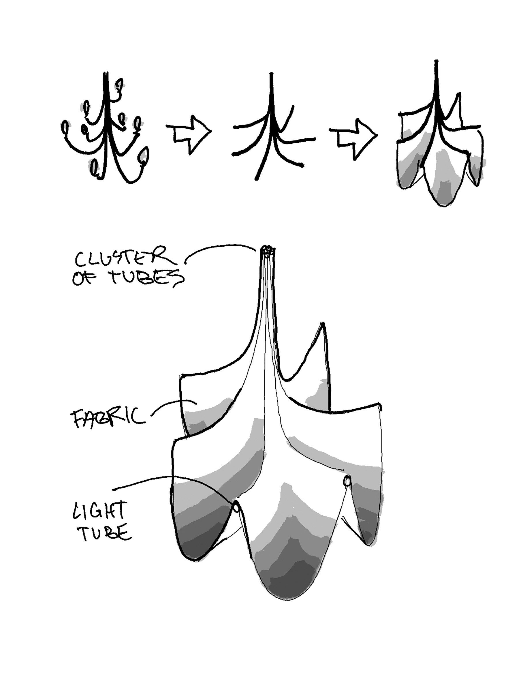 Металлический подвесной светильник Artemide Veil ARCH-00067300 - Вид №16