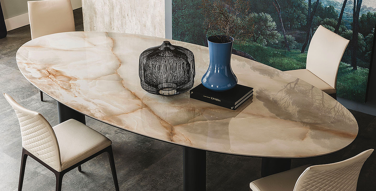 Стол  CATTELAN ITALIA ROLL KERAMIK  - Вид №1