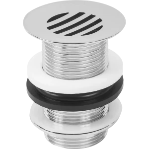 Сливной выпуск MONLID для раковины с решеткой 32 мм хром 89374493