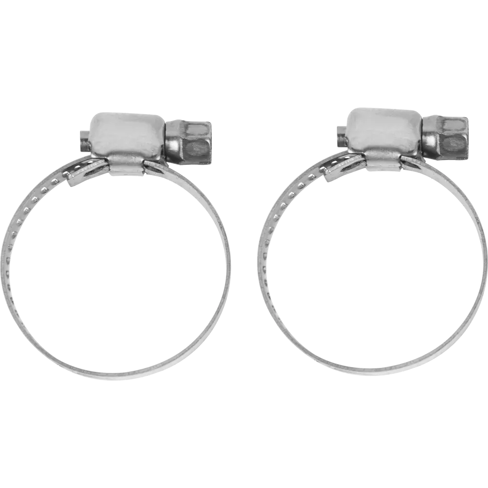 Хомуты стальные BOUTTE для шлангов 8-19 мм, набор 2 шт 10730226 STLM-0000661