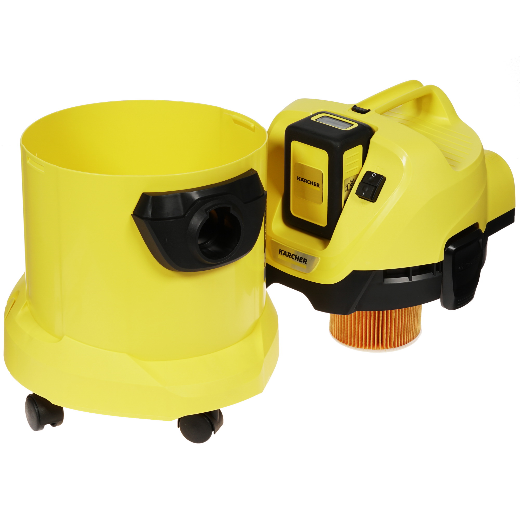 Хозяйственный пылесос аккумуляторный Karcher WD 3 Battery Set 8172024 STDN-0108018 - Вид №7