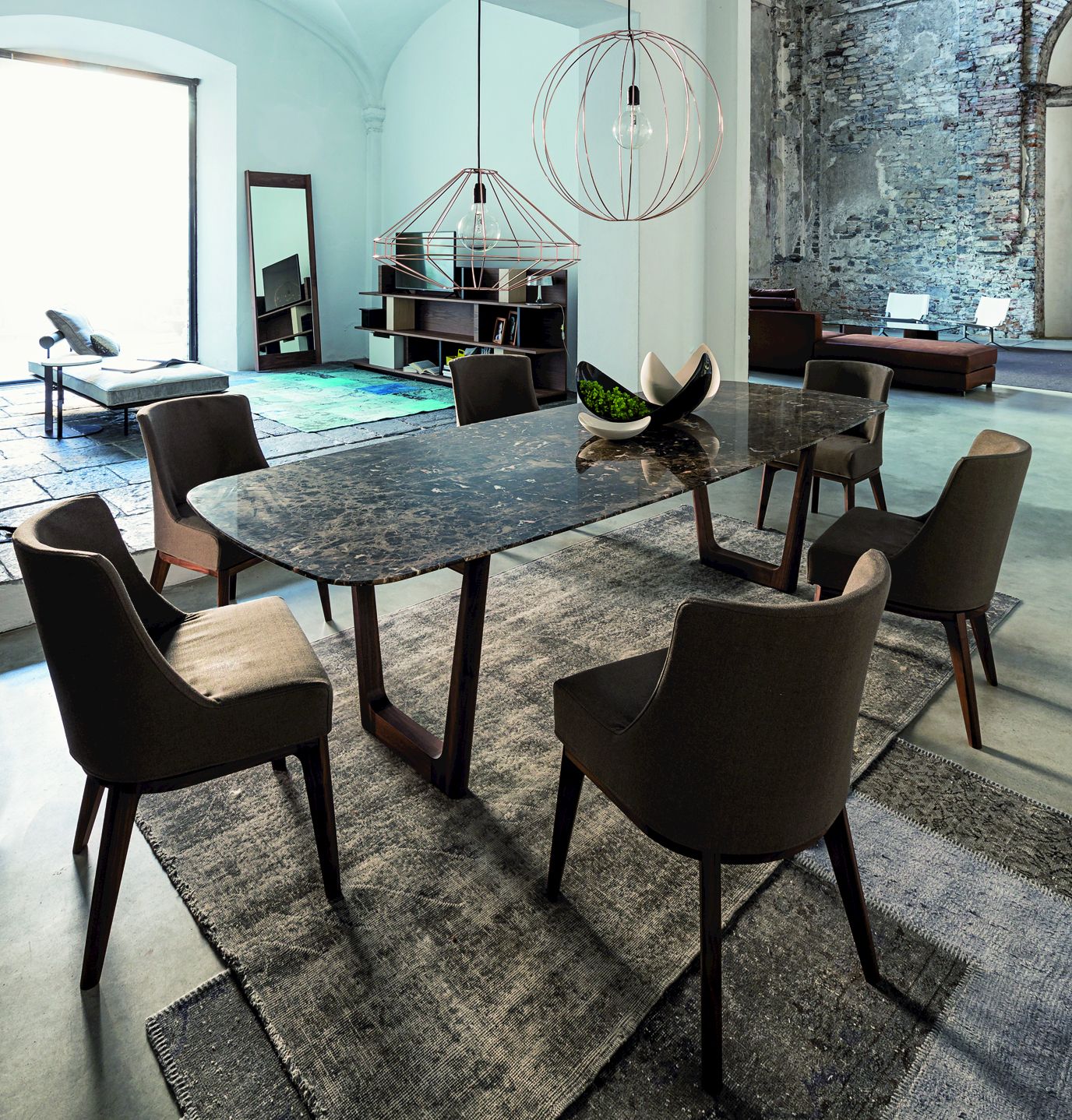 Съемный мягкий стул из ткани или кожи Vibieffe 430 Опера ARCH-00102131 - Вид №1