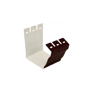 Соединитель желоба 127 мм цвет коричневый