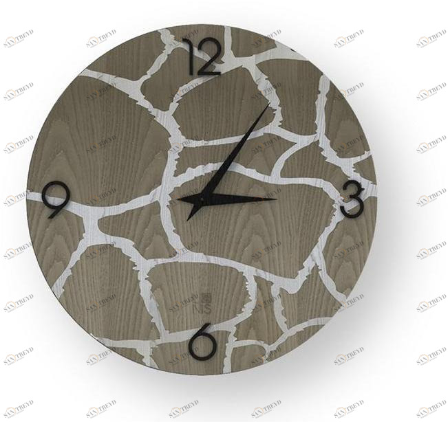 LIGNIS® Настенные часы из инкрустированного дерева Dolcevita animalier 10.010 / 10.088