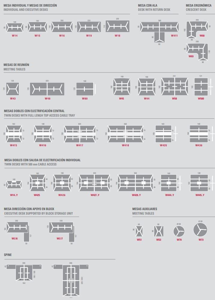 ACTIU Письменный стол / стол для переговоров sun-id-1456662 - Вид №38