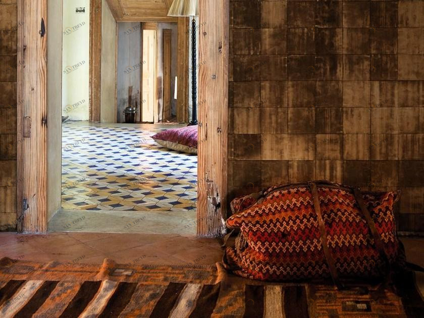 Wall&decò Клетчатый Contemporary wallpaper 2012 sun-id-1443880