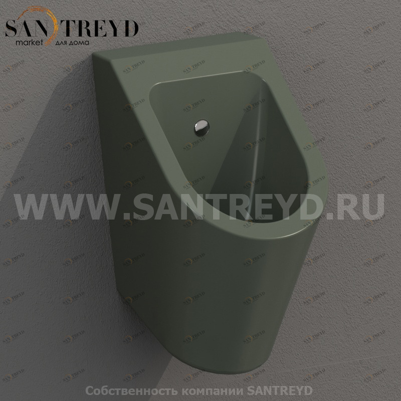 FO030FE Настенный писсуар, уринал с мушкой Ceramica Globo FORTY3