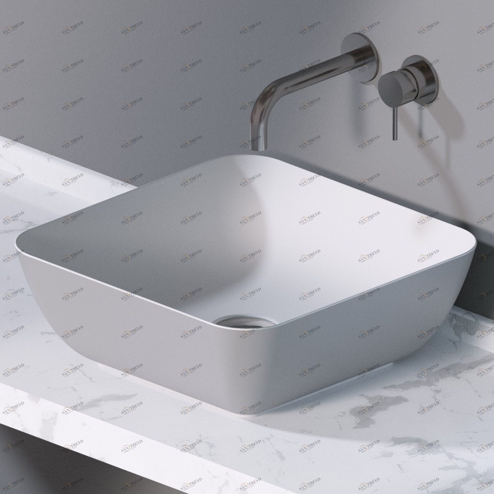 L602217 Накладная раковина на столешницу  прямоугольная A. e T. Italia ELITE AeT ITALIA