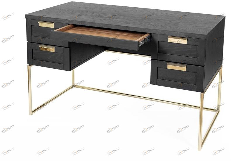 Woodman Стол с ящиками из фанерованной древесины Pimlico 235001001054 