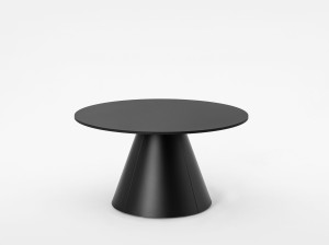 Круглый стол с коническим основанием