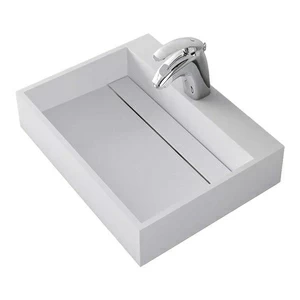 0120422 Накладная раковина на столешницу  овальная Avila Dos