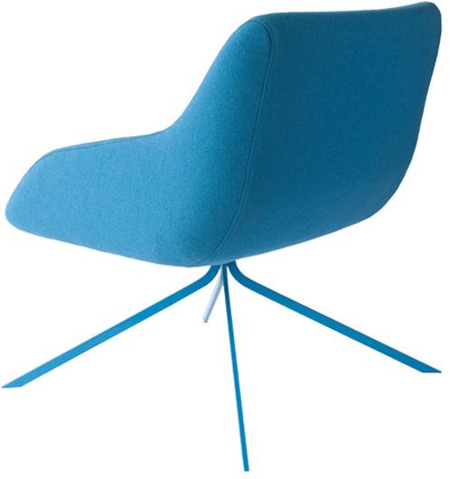 Casala Кресло из ткани с подлокотниками Blue sun-id-1467009 - Вид №2