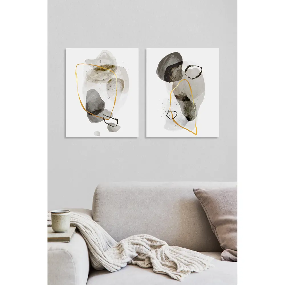 Картина на холсте Постер-лайн Абстракция 7 40x50 см STLM-2164585 - Вид №4