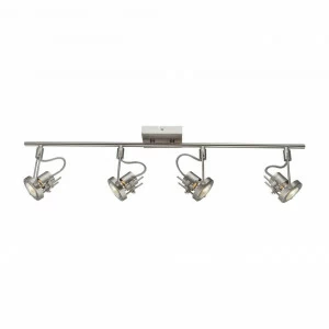 Спот потолочный серебристый Arte Lamp A4301PL A4301PL-4SS ARTE LAMP 4301 00-3924377 Серебро