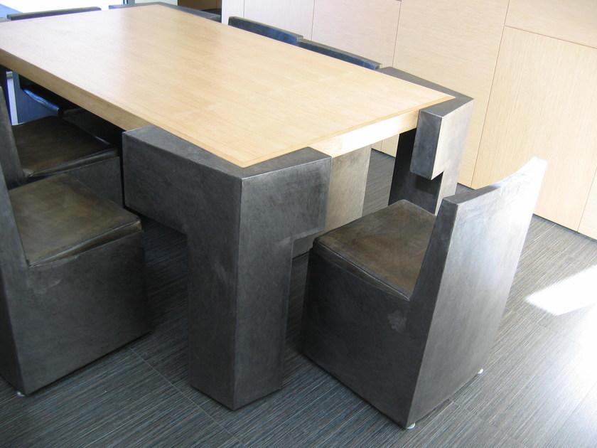 ICI ET LÀ Стальной стол Connect sun-id-1353524 - Вид №3