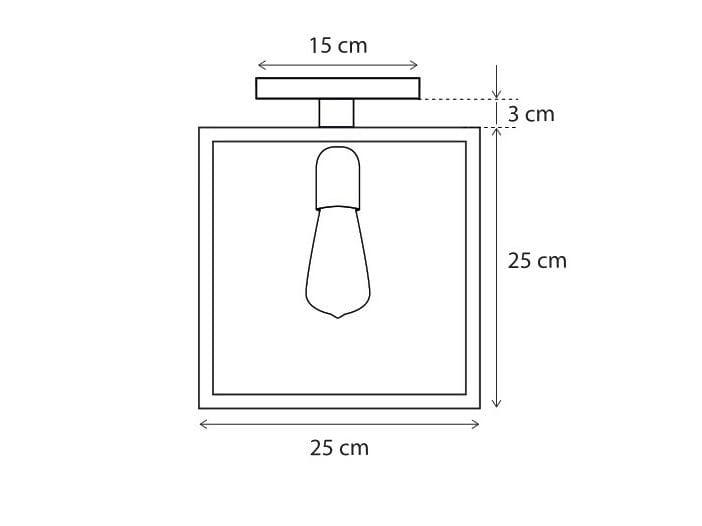 Латунный светодиодный потолочный светильник Authentage Lighting Витрина ARCH-00033213 - Вид №2