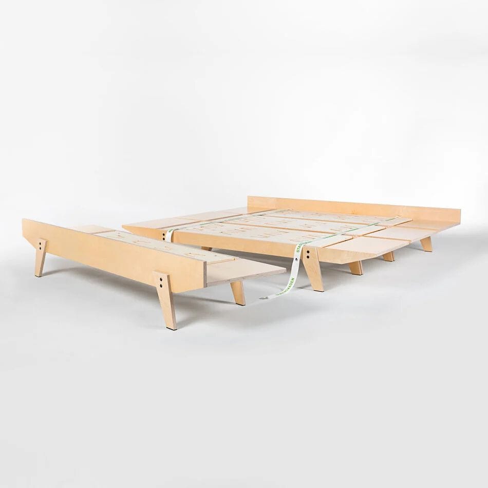 Деревянная двуспальная кровать Stadtnomaden FRANK & FREI ARCH-00112248 - Вид №3