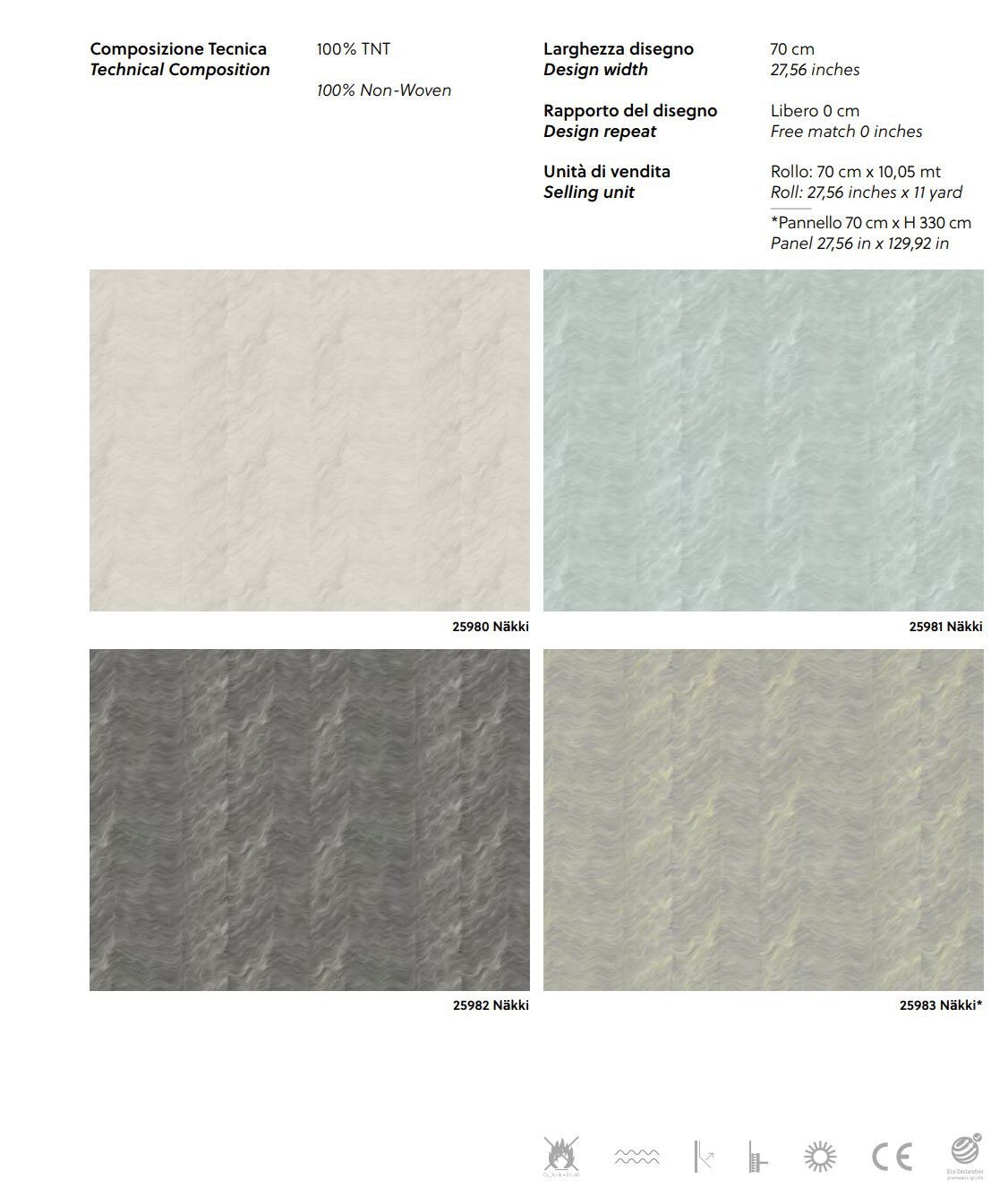 Нетканые обои с рисунком Jannelli&Volpi MARIMEKKO VOL. 7 ARCH-00152613 - Вид №1