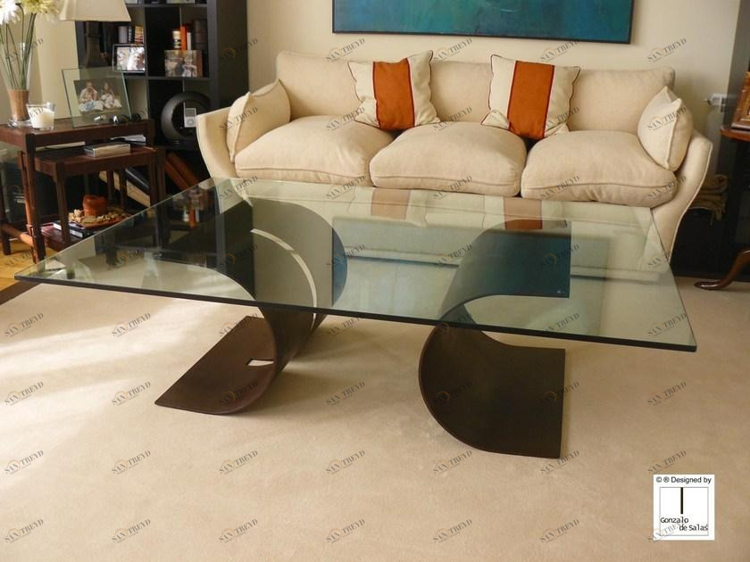 Gonzalo De Salas Журнальный столик из стекла Carlovi sun-id-1408799