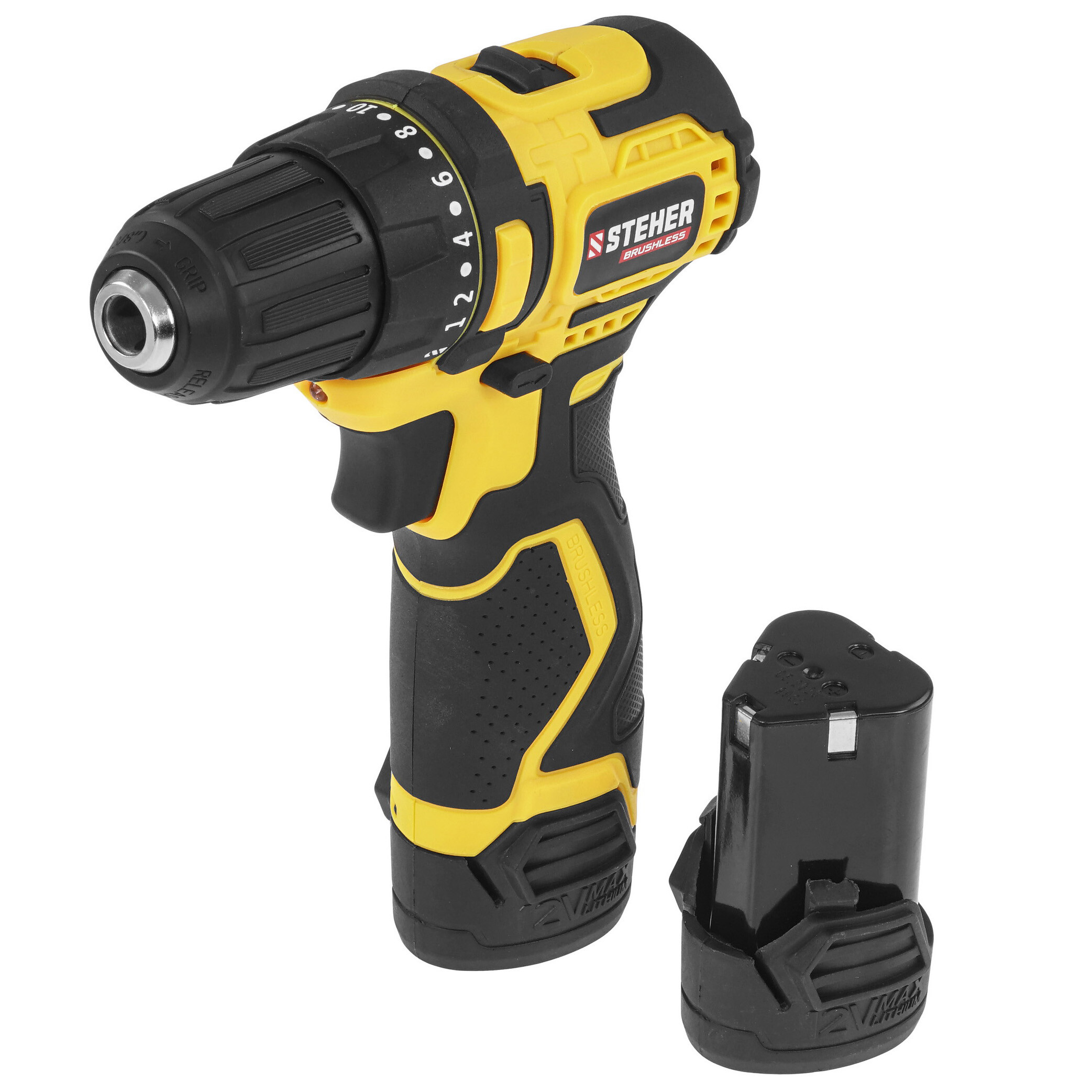 Дрель-шуруповерт STEHER CDB-120-2 5451685 STDN-0051901 - Вид №1