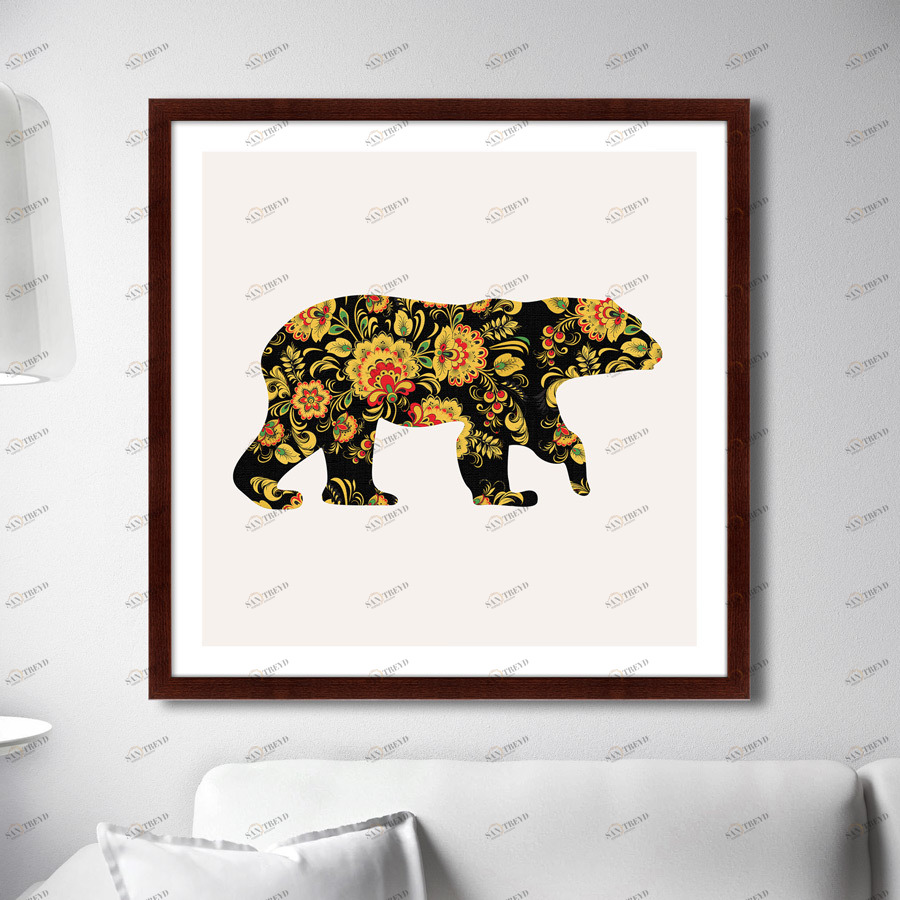 Картина: Полярный Царь, 2016г. КАРТИНЫ В КВАРТИРУ  264102 Разноцветный 