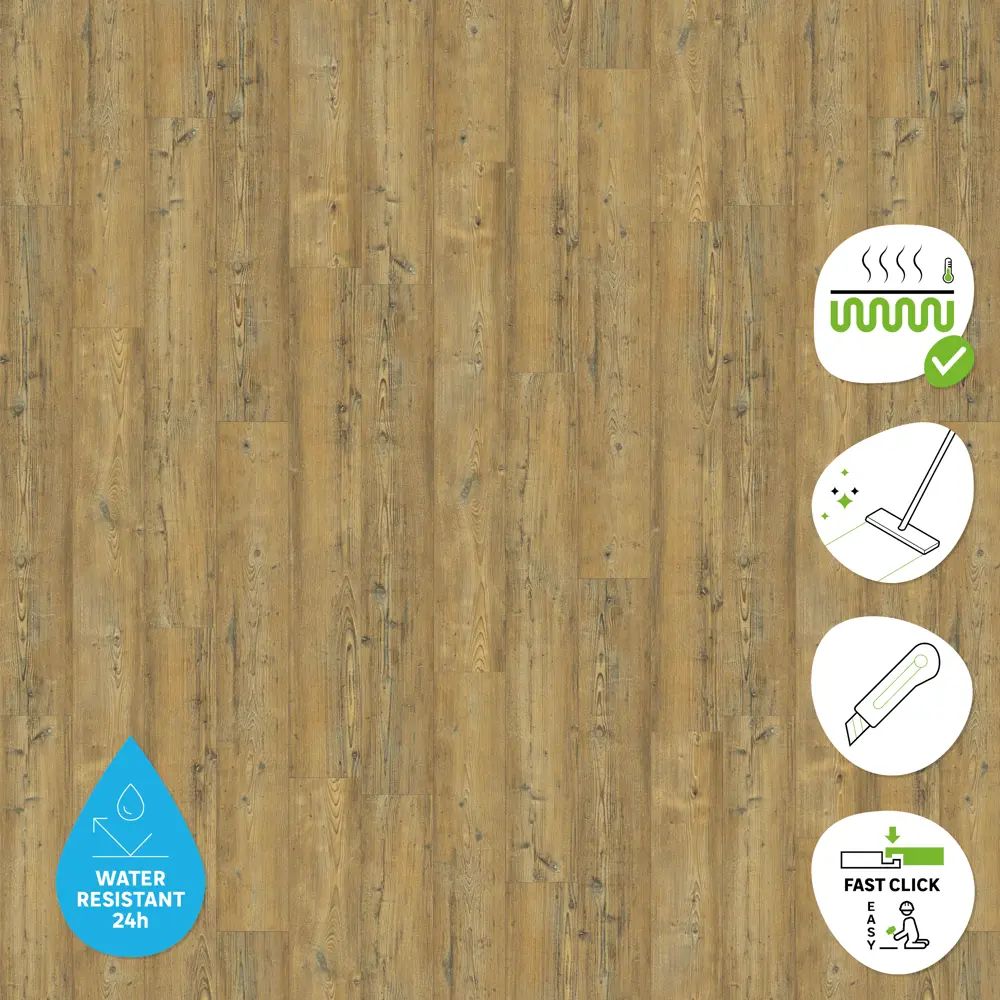 Artens Old - SPC плитка под дерево с теплым полом 84830103 STLM-0055759 - Вид №2