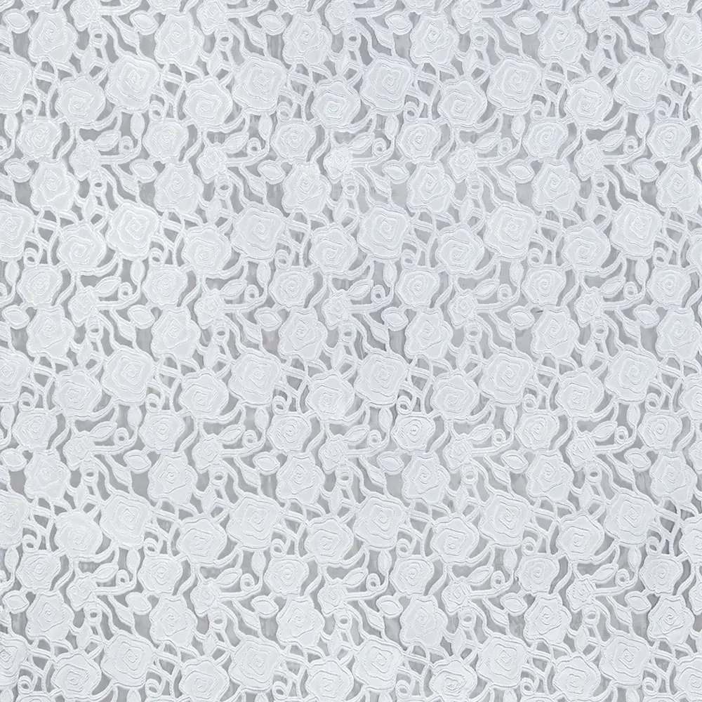 Тюль «Розочки», 280 см, цветы, цвет белый ТОРГОВЫЙ ДОМ ТЕКСТИЛЬ STLM-2089888 - Вид №1