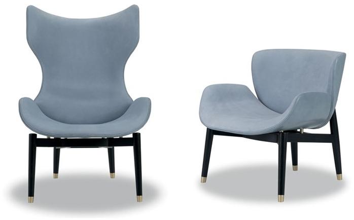 BAXTER Кожаное кресло Bergere Jorgen sun-id-1408987 - Вид №5