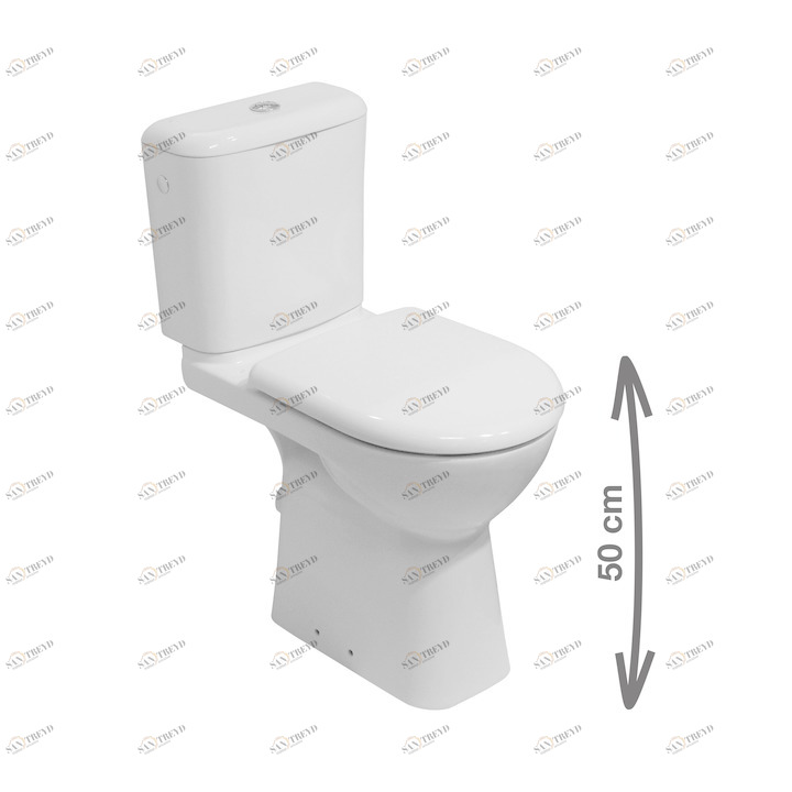 H823617 Компакт унитаз с бачком Белый Jika  Чехия 