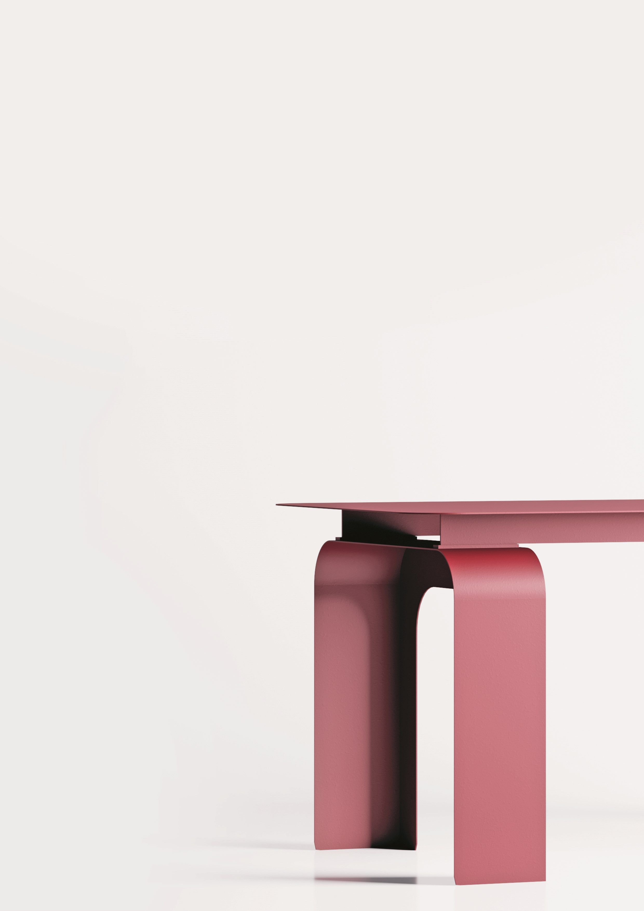 Прямоугольный стол для гостиной из стали Corten™ TrackDesign GANIMEDE ARCH-00064796 - Вид №2