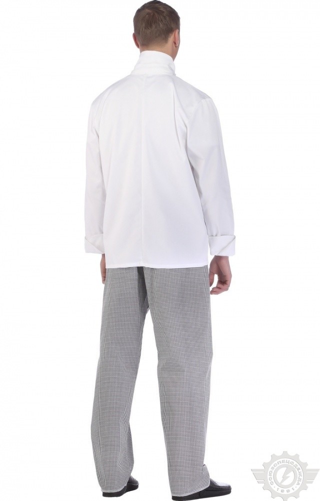 66019 Куртка поварская "Люкс" двубортная  Повар  размер 44-46/170-176 Спецодежда  - Вид №10