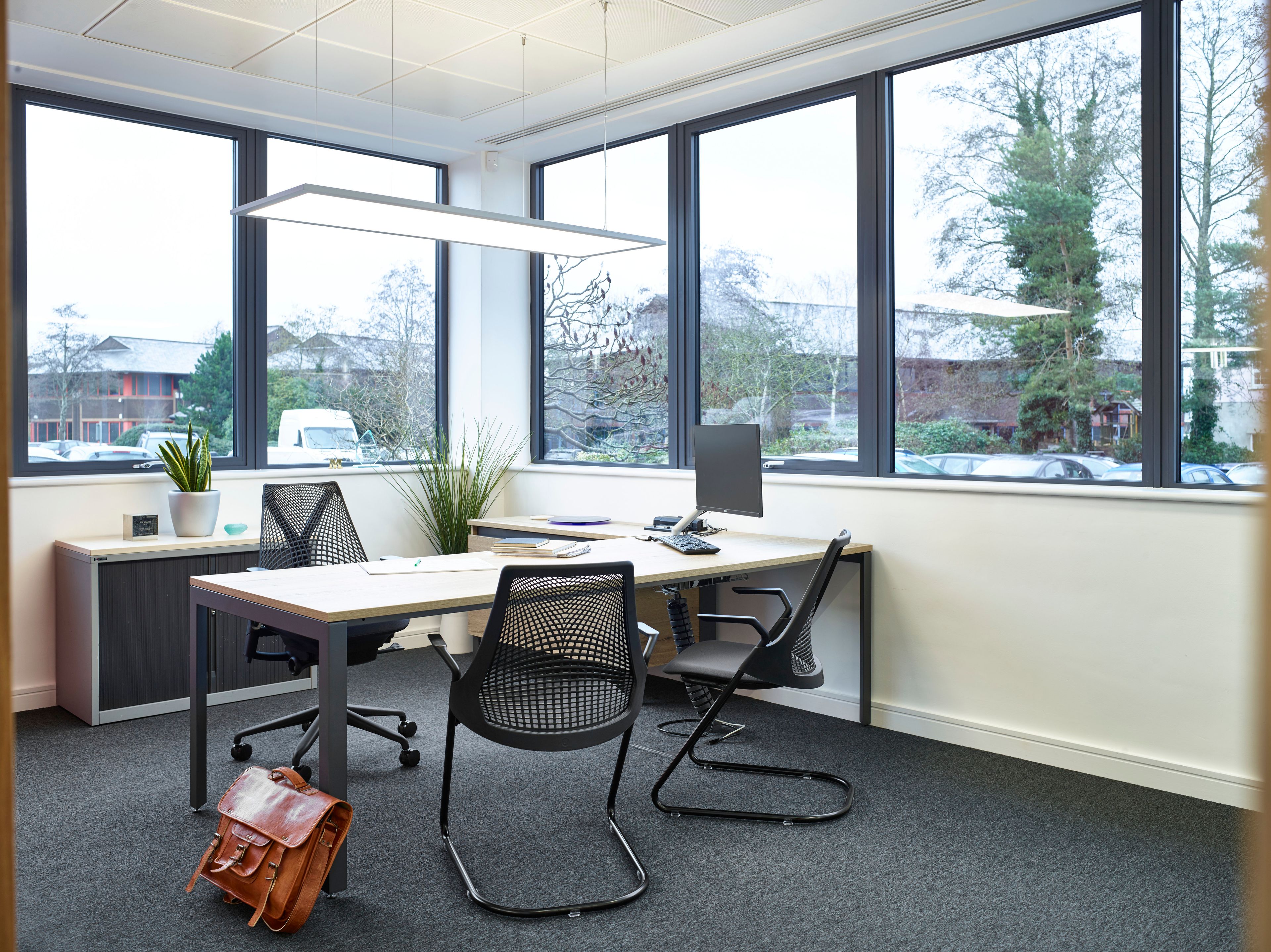 Тканевый стул с подлокотниками Herman Miller Sayl ARCH-00144514 - Вид №7