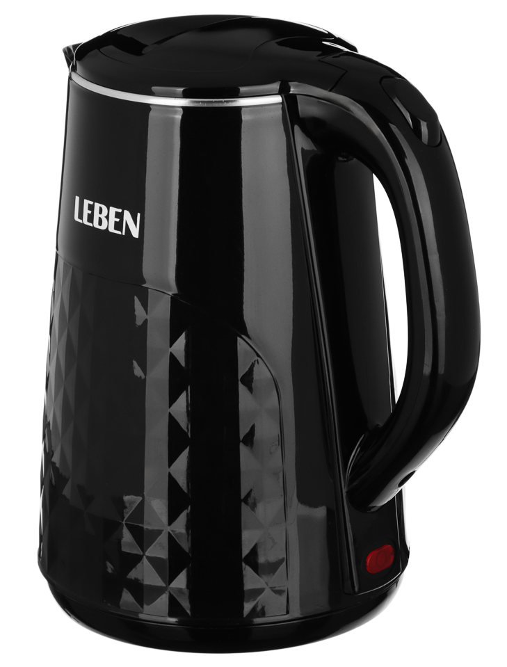 9237196 Электрочайник LEBEN 291-107 черный STDN-0004076 - Вид №6