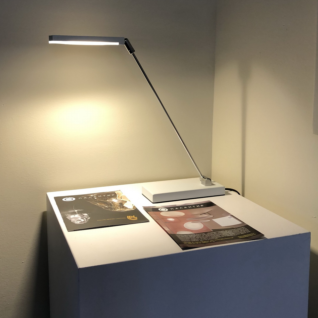 Orion LA 4-1139/1 chrom/weis лампа настольная 94147 - Вид №2