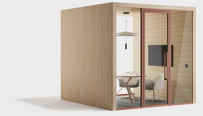 Manerba Акустическая офисная будка из дерева Bibiena sun-id-1386546 - Вид №1