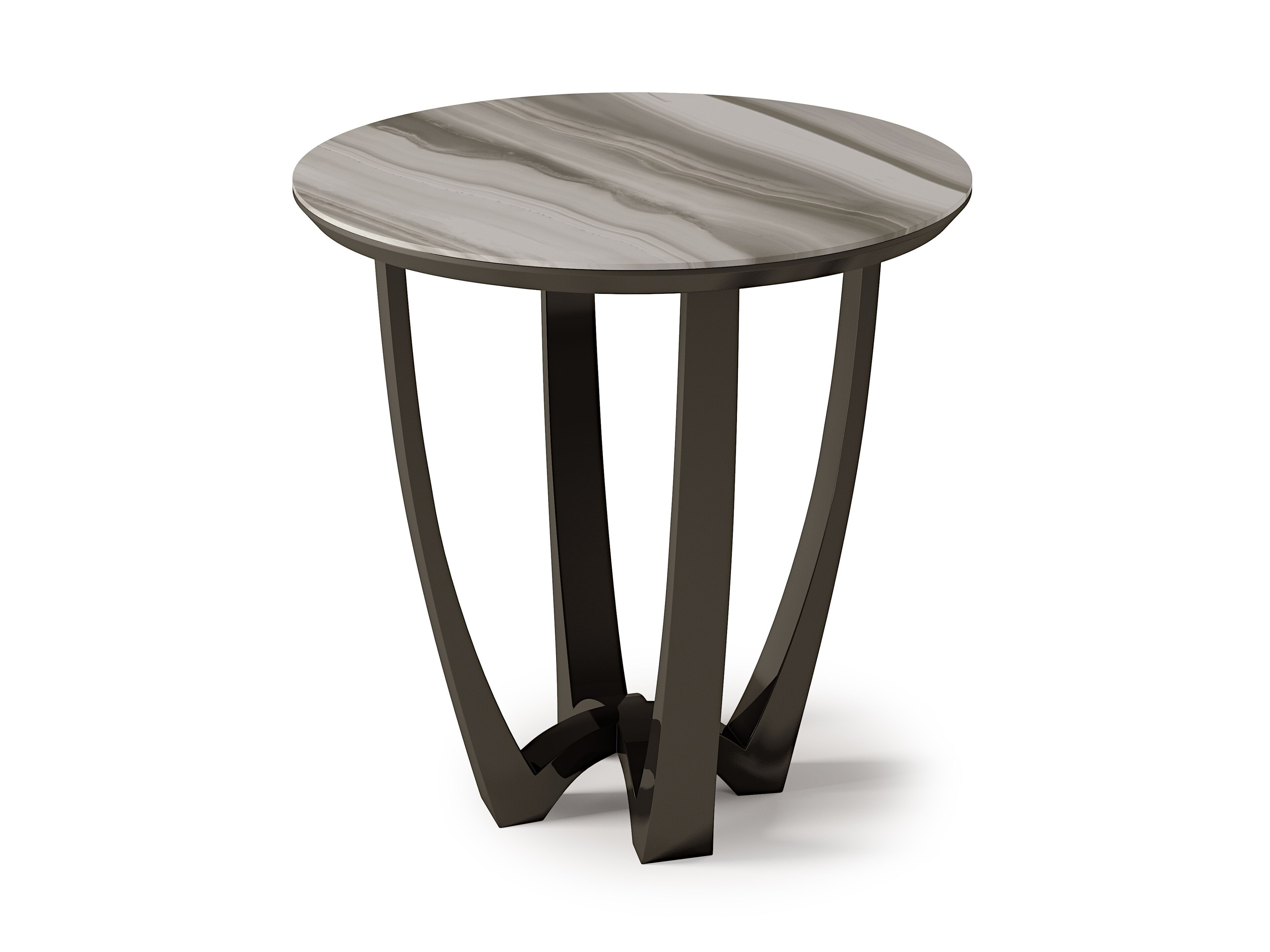 Высокий круглый мраморный журнальный столик Bizzotto Italia Atmosphera ARCH-00097868 - Вид №6