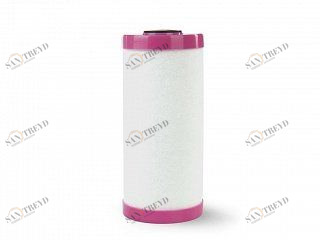 Картридж Гейзер Fe 10" BB (обезжелезивание, волокно+уголь) 28199