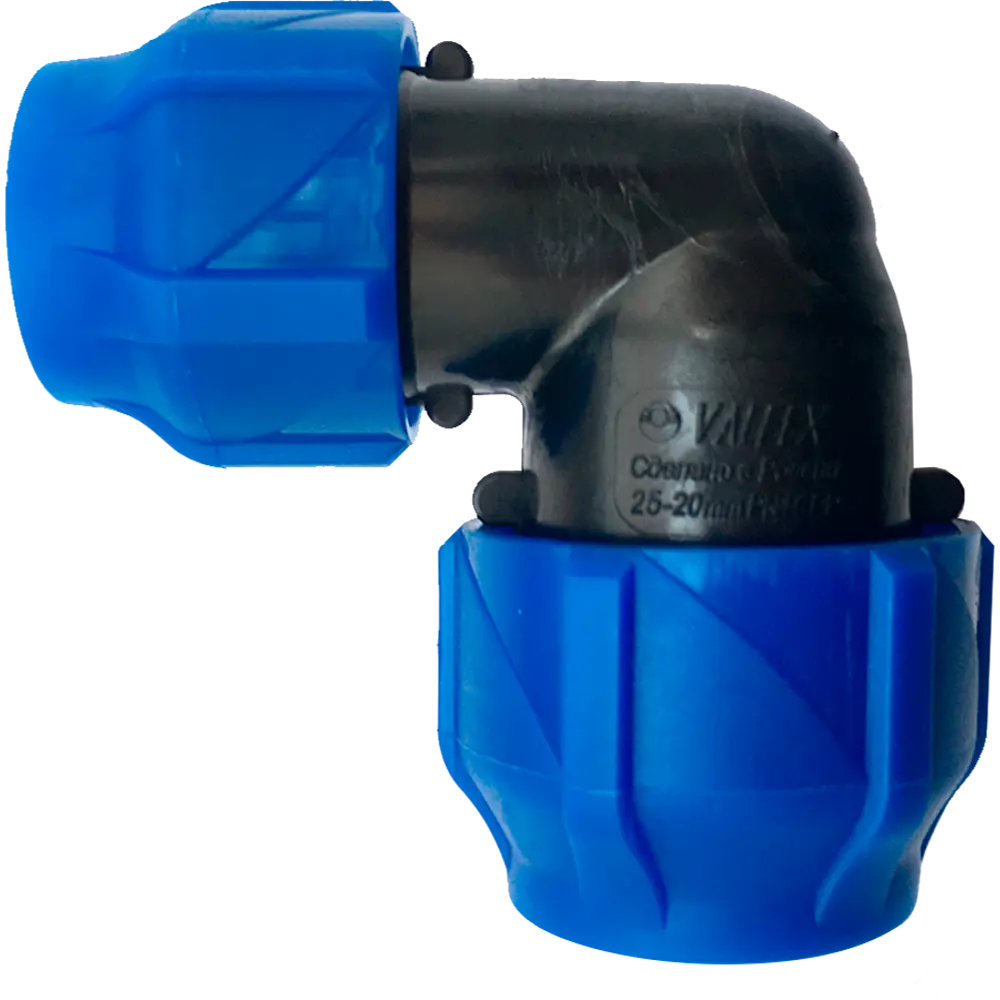 Отвод переходной 90° ПНД Valfex 63x50 мм 85457878 STLM-2057236  - Вид №1