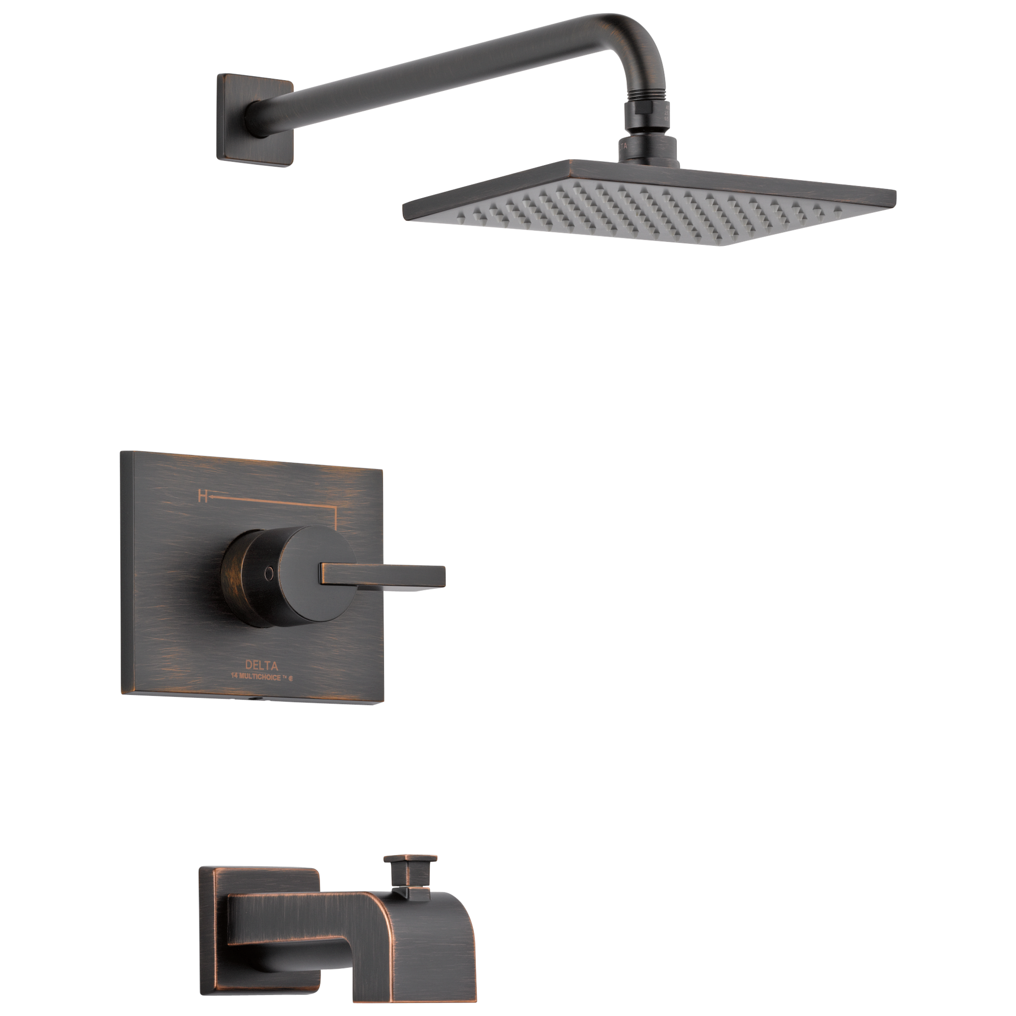 T14453-RB Для ванны и душа Monitor® серии 14 Delta Faucet Vero Венецианская бронза
