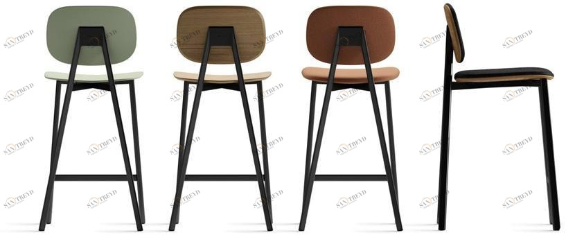 Pointhouse Табурет в современном стиле с подставкой для ног Tata sun-id-1394133