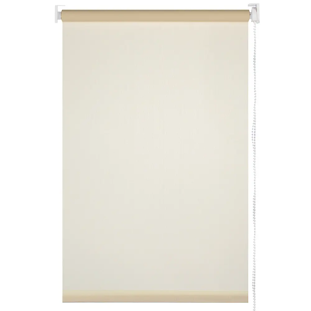 Штора рулонная Inspire Шантунг 40x160 см кремовая STLM-2055079