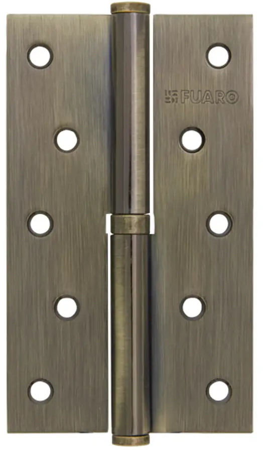 82105919 Петля съёмная левая S125413L-AB/BL, 125x75 мм, сталь, цвет бронза STLM-0019035