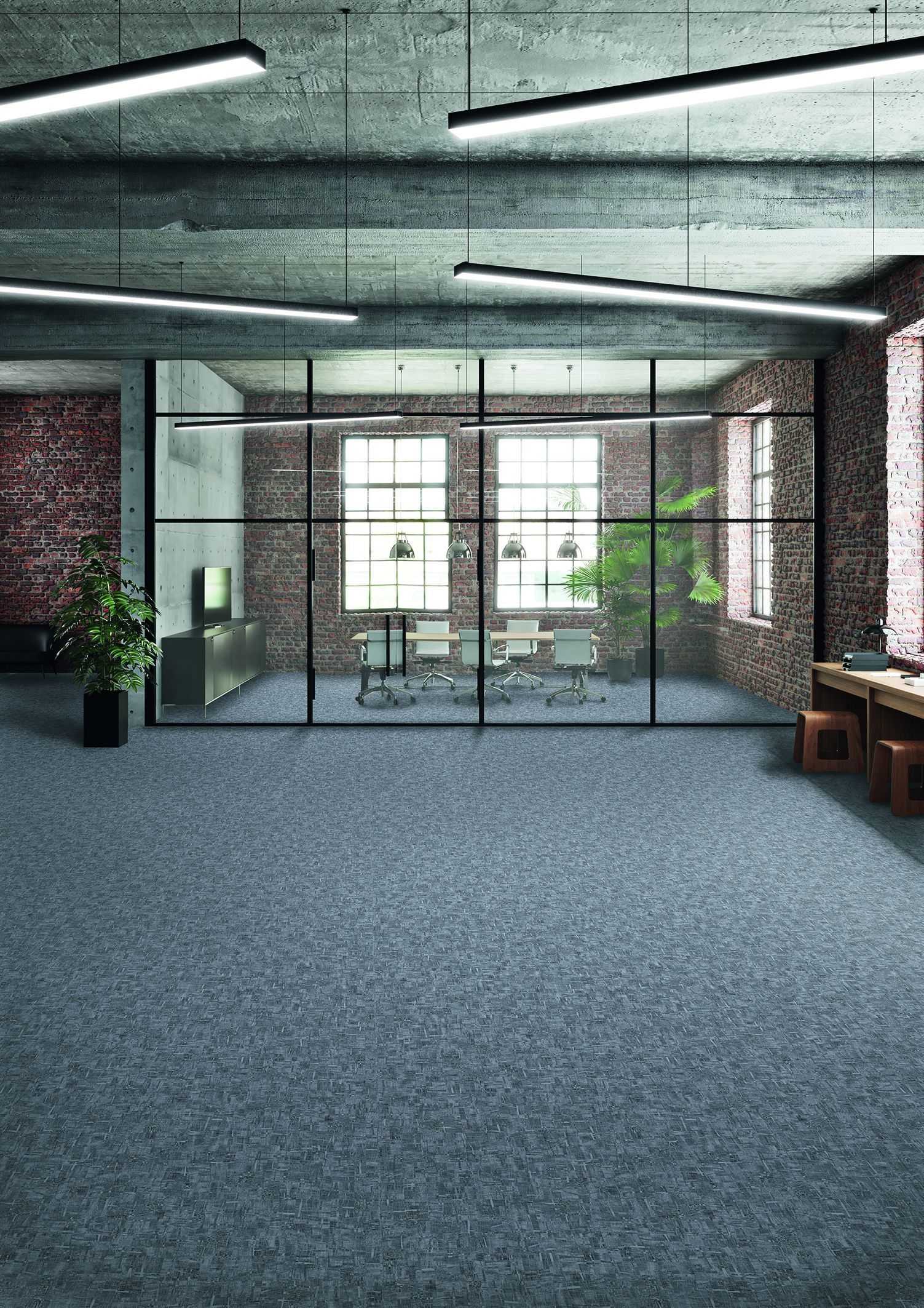 JUTEKS Стронг Плюс Фреско - полукоммерческий линолеум с мраморным дизайном 12339482 STLM-0001915 - Вид №5